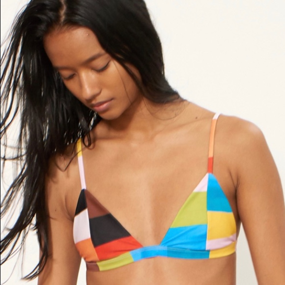 Mara Hoffman astrid bikini top size XS